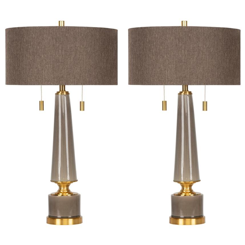 Ozelle Set of 2 Table Lamps  main image, 1 of 7 images.