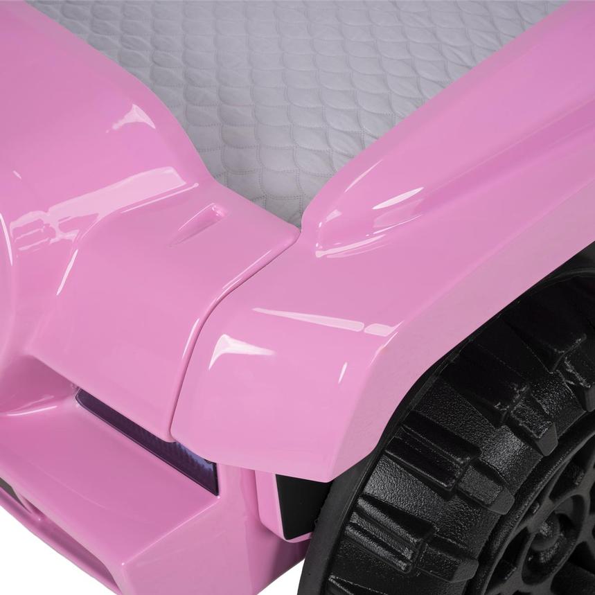 OFF-Road Pink Twin Car Bed w/Mattress  alternate image, 7 of 10 images.