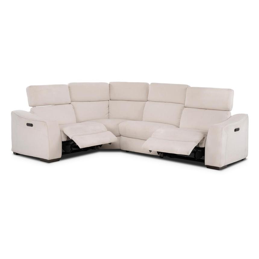 Jameson Cream Power Reclining Sectional with 4PCS/2PWR alternate image, 2 of 8 images.