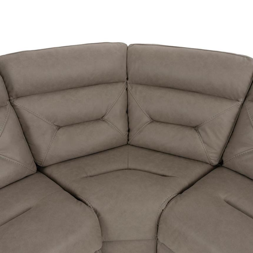 Kim Taupe Power Reclining Sectional with 4PCS/2PWR  alternate image, 4 of 7 images.