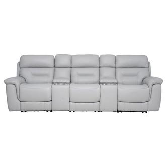 Palmer Home Theater Leather Seating with 5PCS/3PWR