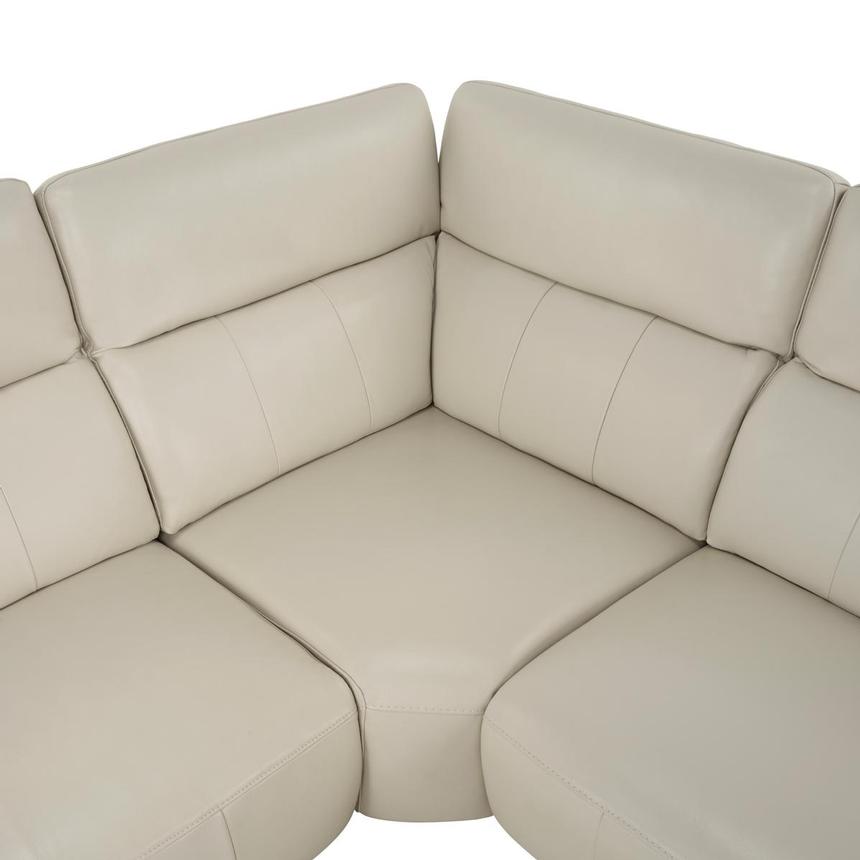 Samar Leather Power Reclining Sectional with 6PCS/2PWR alternate image, 4 of 12 images.