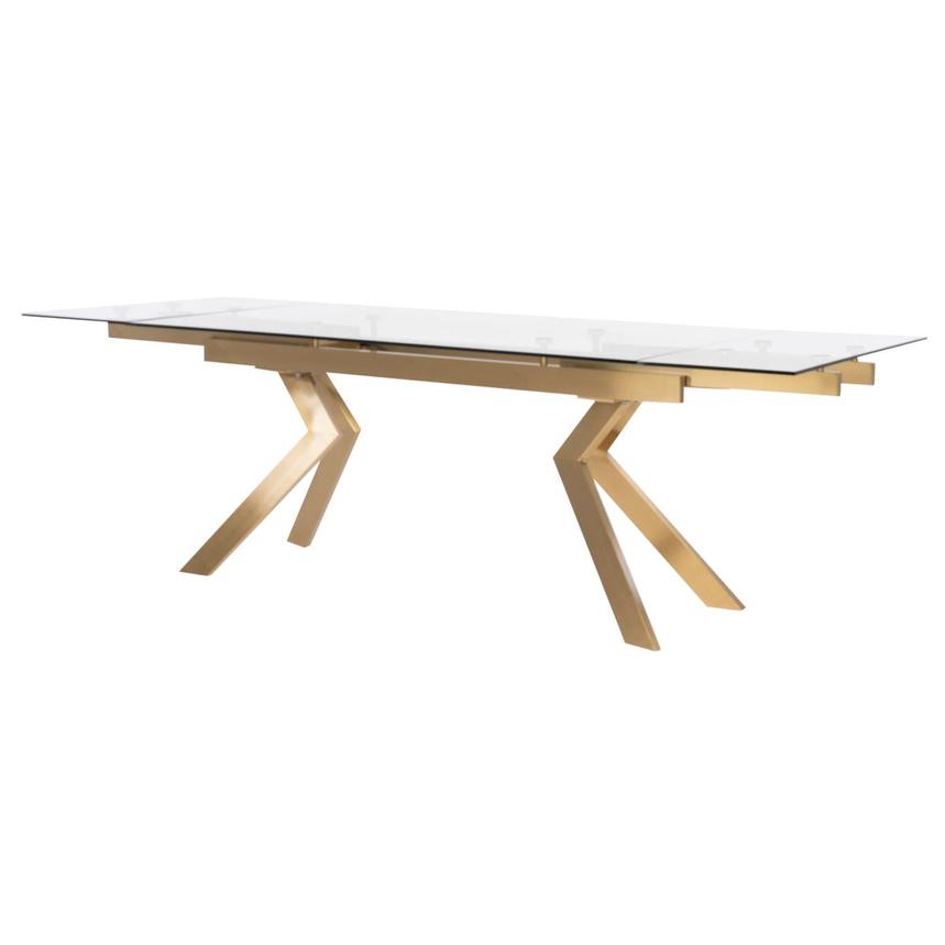 Landon Gold Extendable Dining Table  alternate image, 2 of 10 images.