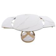 Tori Extendable Dining Table  alternate image, 6 of 9 images.