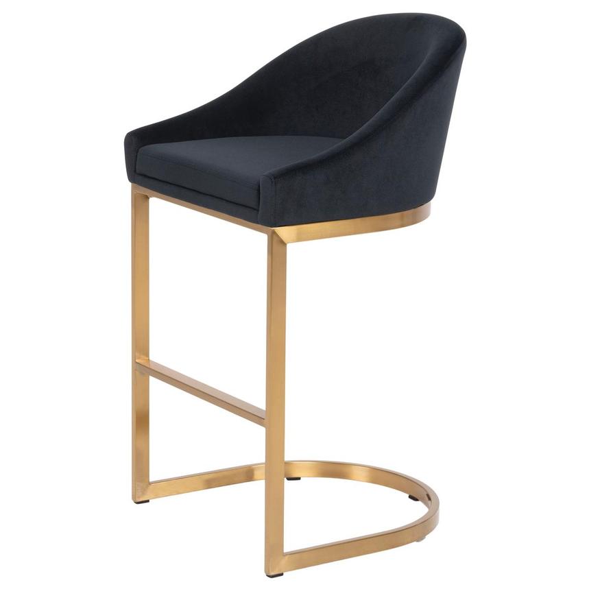 Jessica Black Counter Stool  main image, 1 of 7 images.
