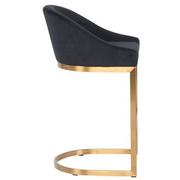 Jessica Black Counter Stool  alternate image, 3 of 7 images.