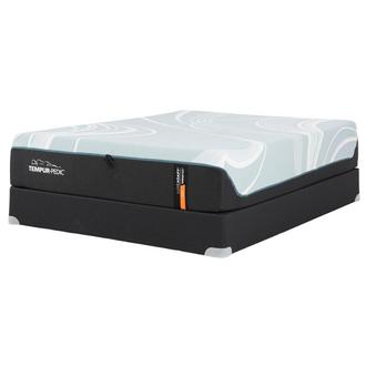 LuxeAdapt 2.0-Firm King Mattress w/Regular Foundation by Tempur-Pedic