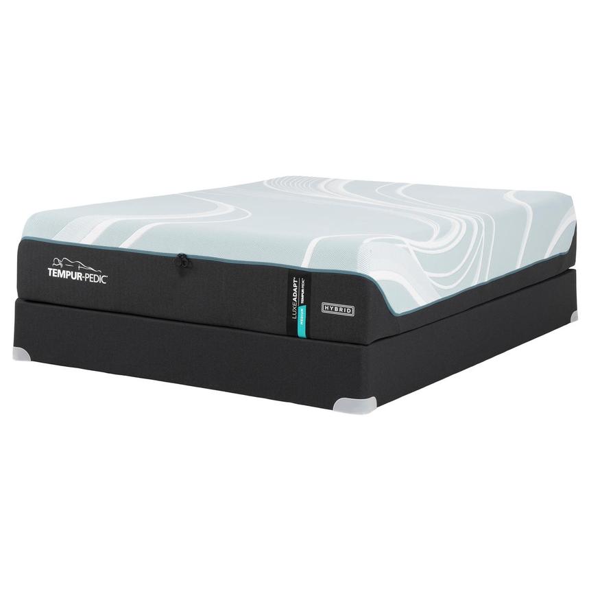 LuxeAdapt Medium Hybrid King Mattress w/Regular Foundation by Tempur-Pedic  main image, 1 of 4 images.