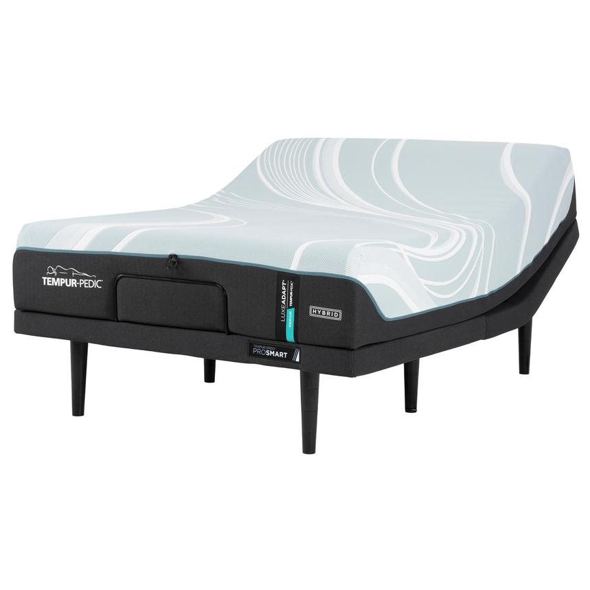 LuxeAdapt Medium Hybrid Queen Mattress w/Ergo® ProSmart Powered Base by Tempur-Pedic  main image, 1 of 6 images.
