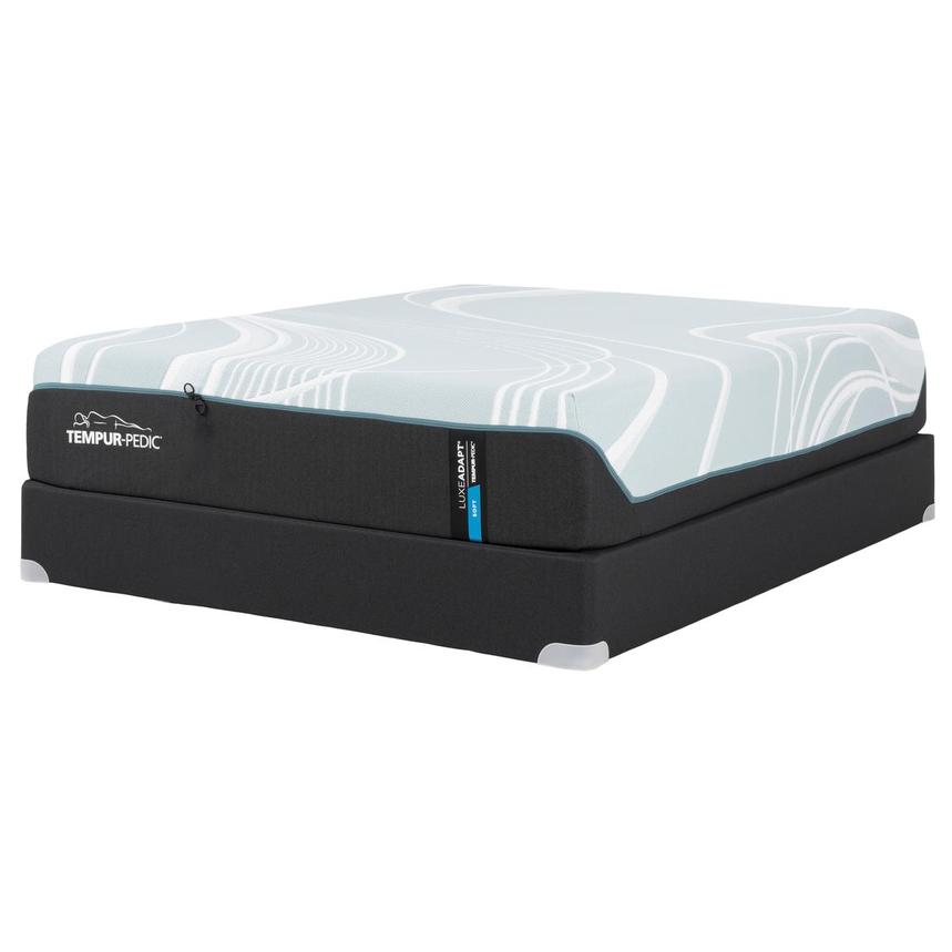LuxeAdapt Soft Queen Mattress w/Regular Foundation by Tempur-Pedic main image, 1 of 4 images.