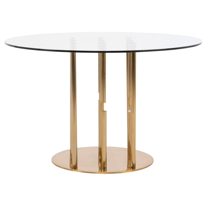 Cascada Gold Round Dining Table  alternate image, 2 of 6 images.