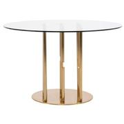 Cascada Gold 5-Piece Round Dining Set  alternate image, 3 of 16 images.
