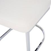 Alina White Side Chair  alternate image, 8 of 9 images.