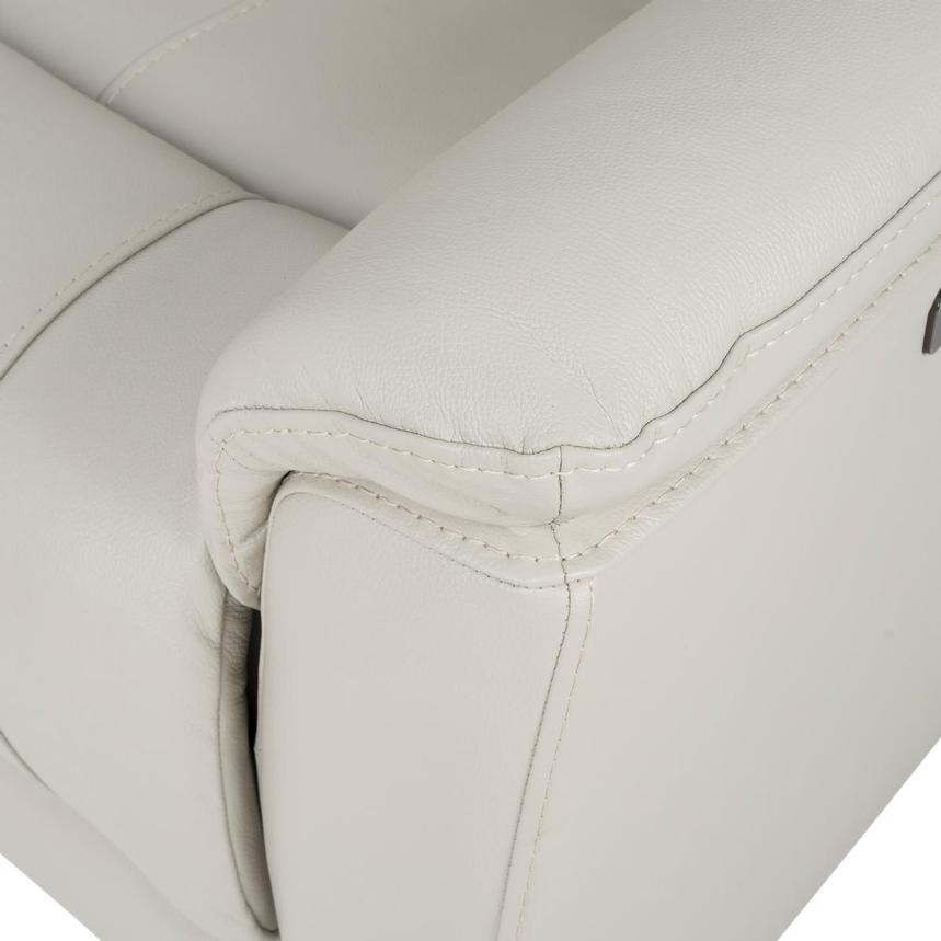 Samuel Light Gray Home Theater Leather Seating with 5PCS/2PWR  alternate image, 7 of 9 images.