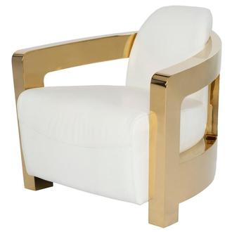 Aviator II Leather Accent Chair