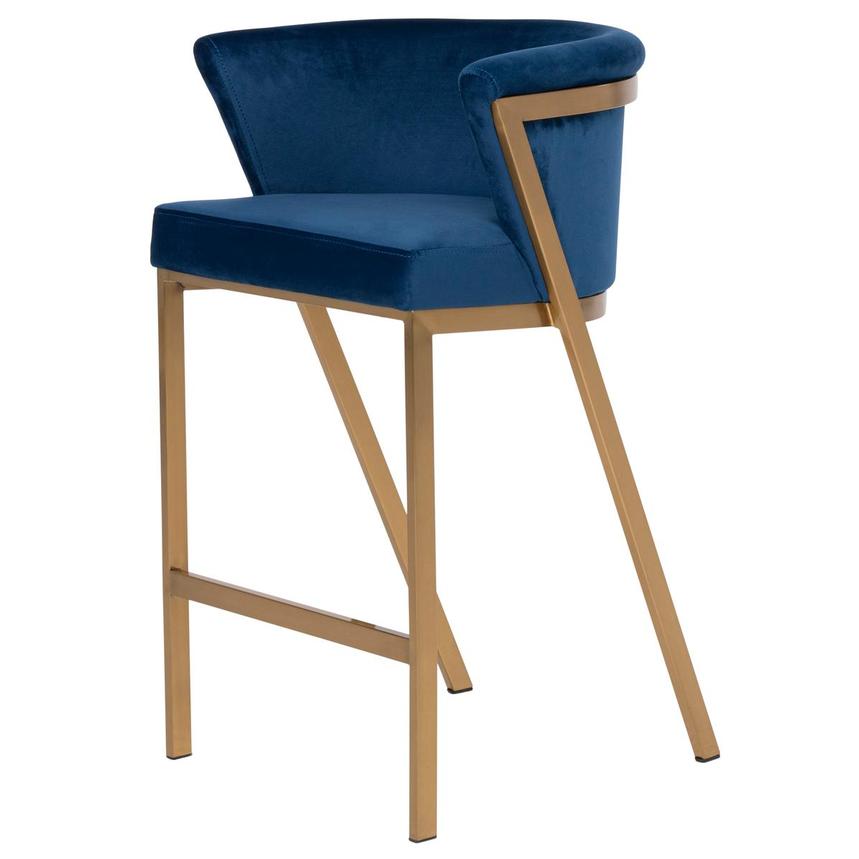 Zion Blue Counter Stool  main image, 1 of 9 images.