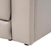 Neptune Gray Leather Power Recliner  alternate image, 15 of 15 images.
