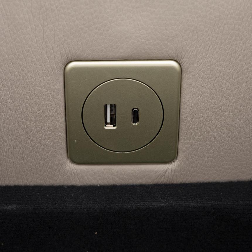 Neptune Gray Leather Power Reclining Sofa w/Console  alternate image, 12 of 17 images.