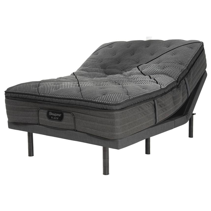 BRB-L-Class Plush PT Queen Mattress w/Advanced Motion II Powered Base Beautyrest by Simmons  main image, 1 of 6 images.