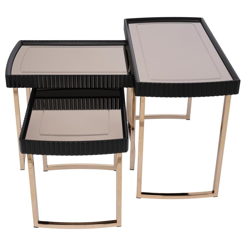 Lainey Black Nesting Tables Set of 3  alternate image, 8 of 10 images.