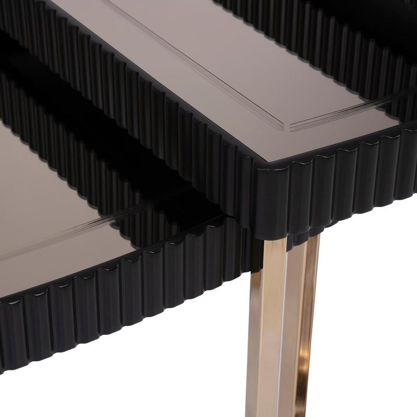 Lainey Black Nesting Tables Set of 3  alternate image, 9 of 10 images.