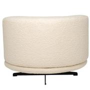 Rhea Cream Swivel Chair  alternate image, 6 of 10 images.