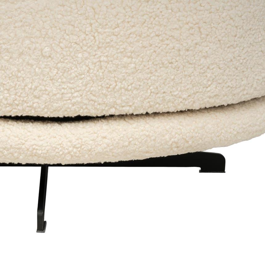 Rhea Cream Swivel Chair alternate image, 9 of 10 images.