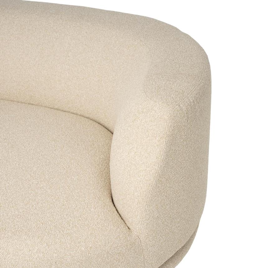 Rhea Cream Swivel Sofa alternate image, 9 of 12 images.