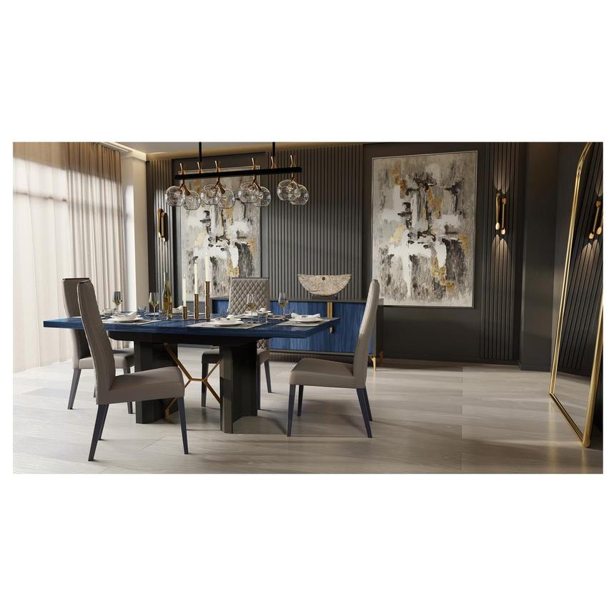 Sapphire 63" 5-Piece Dining Set alternate image, 2 of 4 images.