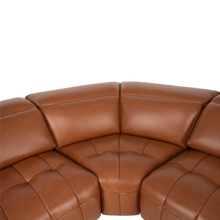 Chai Leather Power Reclining Sectional with 4PCS/2PWR alternate image, 4 of 8 images.