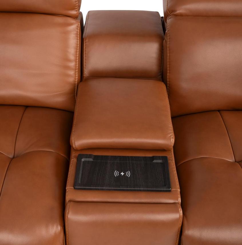 Chai Home Theater Leather Seating with 5PCS/3PWR alternate image, 4 of 10 images.