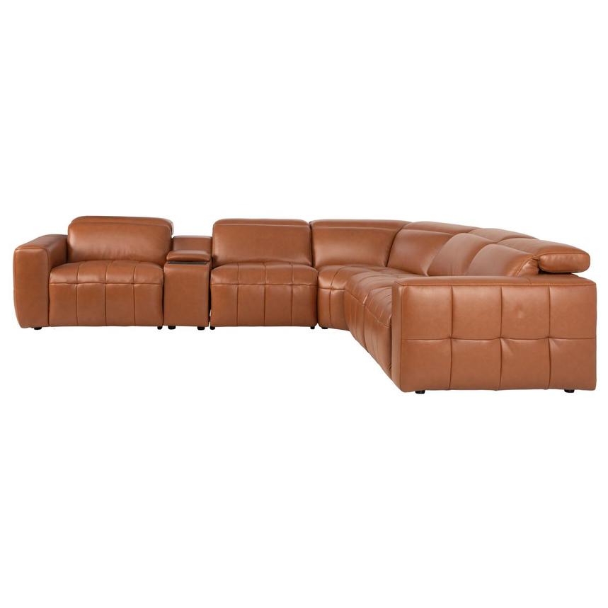 Chai Leather Power Reclining Sectional with 6PCS/3PWR alternate image, 4 of 12 images.