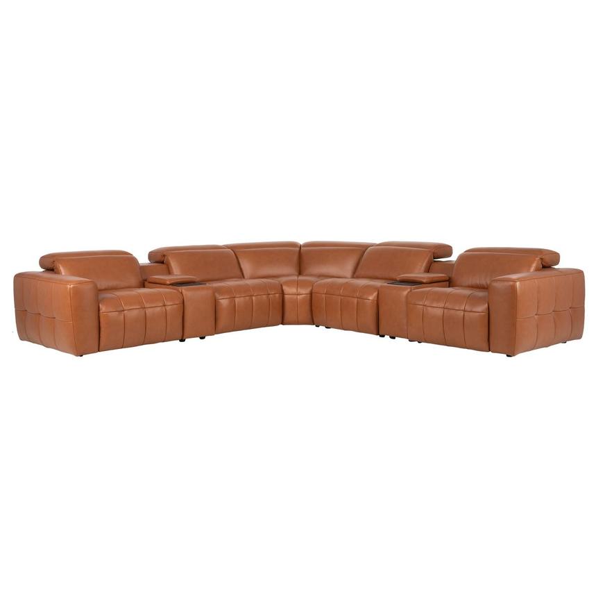 Chai Leather Power Reclining Sectional with 7PCS/3PWR  main image, 1 of 11 images.