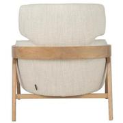 Irene II Cream Accent Chair  alternate image, 5 of 10 images.