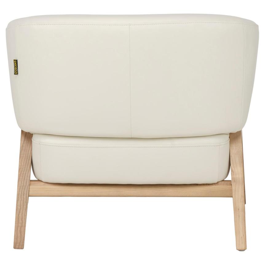 Giada White Leather Accent Chair  alternate image, 6 of 10 images.