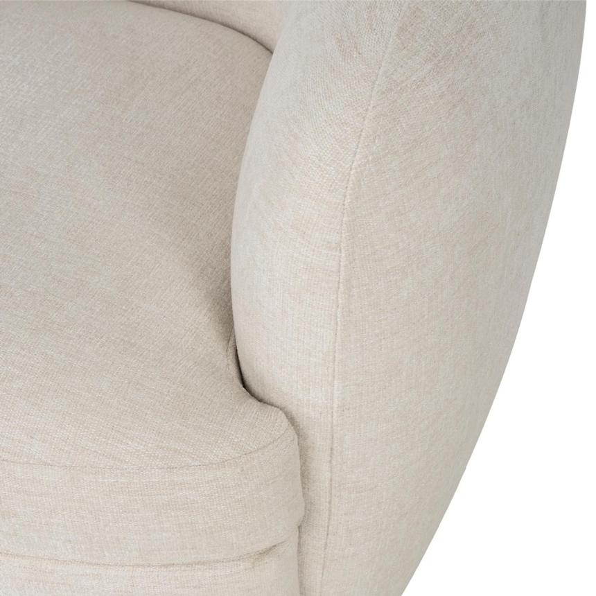 Leyla II Cream Accent Chair alternate image, 7 of 8 images.