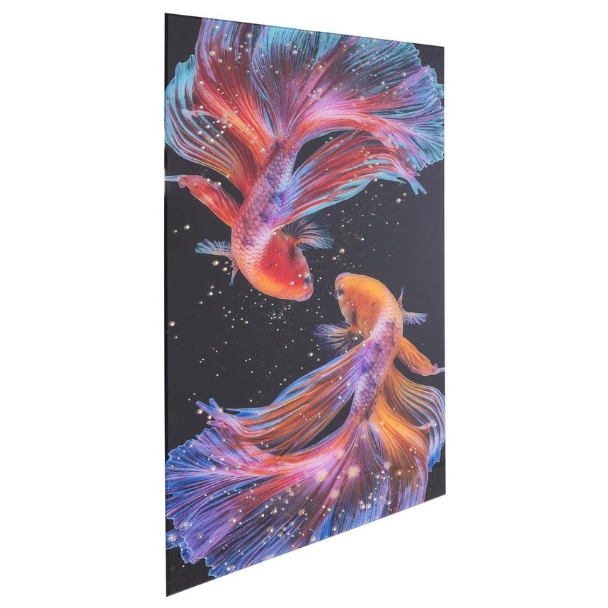 Betta Multicolor Acrylic Wall Art alternate image, 2 of 3 images.