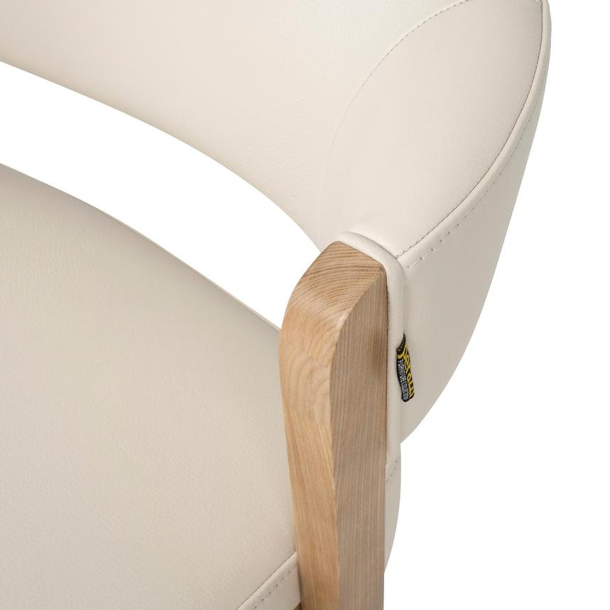 Kayla Taupe Leather Counter Stool alternate image, 7 of 10 images.