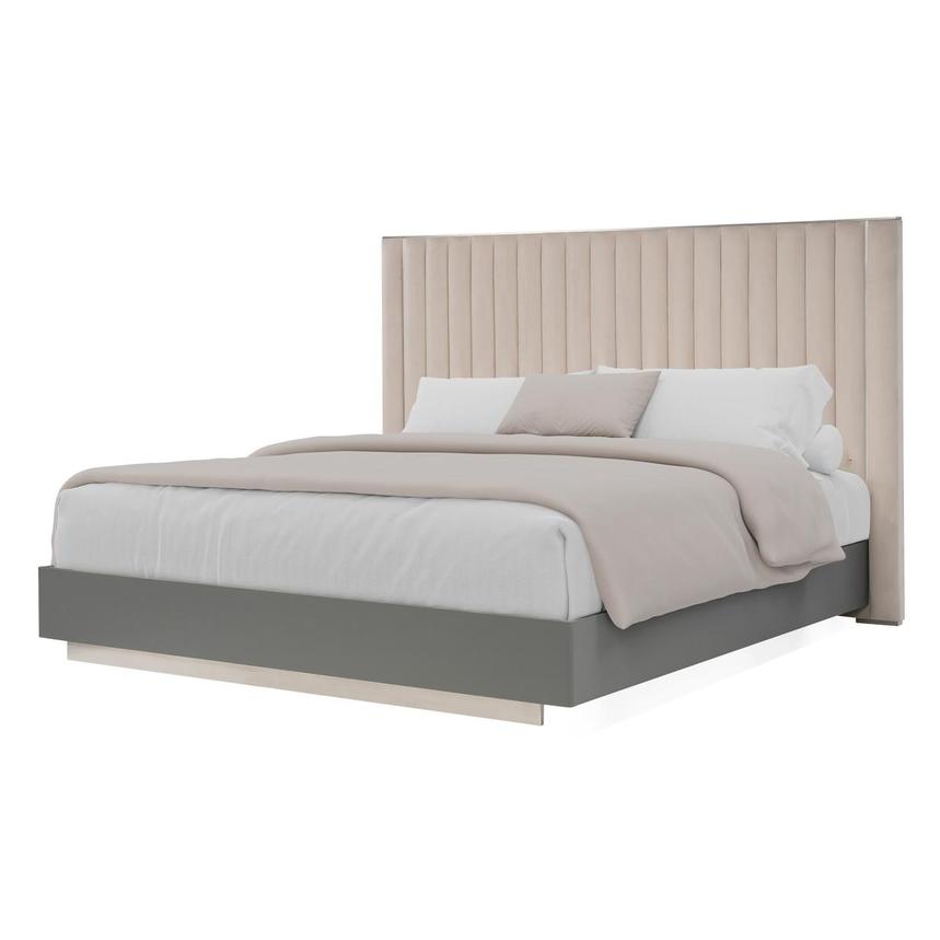 Bari Queen Platform Bed  main image, 1 of 8 images.