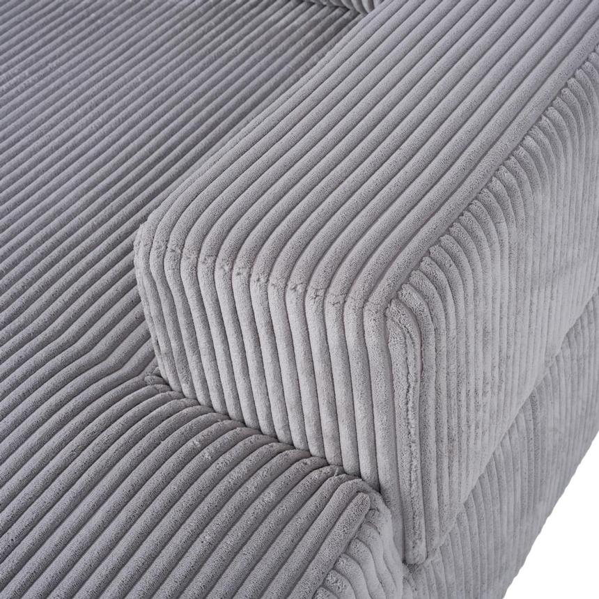 Flow Gray Sliding Sofa w/Right Chaise  alternate image, 9 of 11 images.