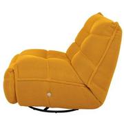 Wyatt Yellow Swivel Glider Recliner  alternate image, 6 of 12 images.