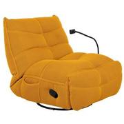 Wyatt Yellow Swivel Glider Recliner  main image, 1 of 12 images.