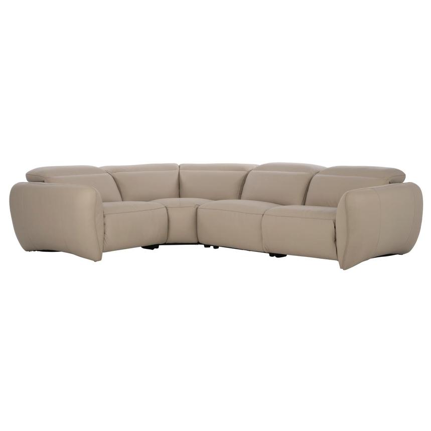 Baloo Leather Power Reclining Sectional with 4PCS/2PWR  main image, 1 of 7 images.