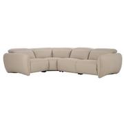 Baloo Leather Power Reclining Sectional with 4PCS/2PWR  main image, 1 of 7 images.