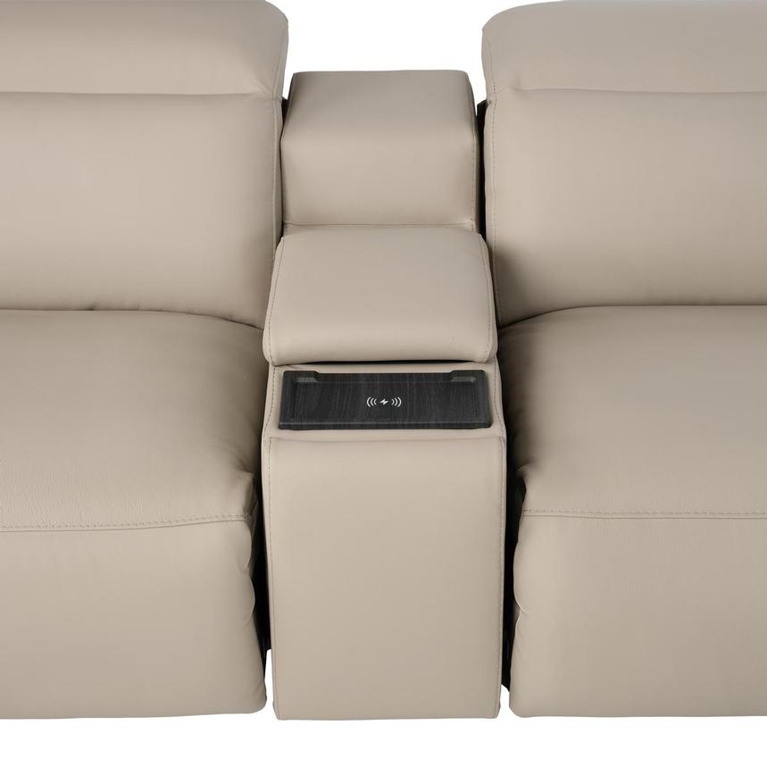 Baloo Leather Power Reclining Sectional with 6PCS/2PWR  alternate image, 6 of 13 images.