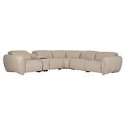 Baloo Leather Power Reclining Sectional with 6PCS/2PWR  main image, 1 of 12 images.