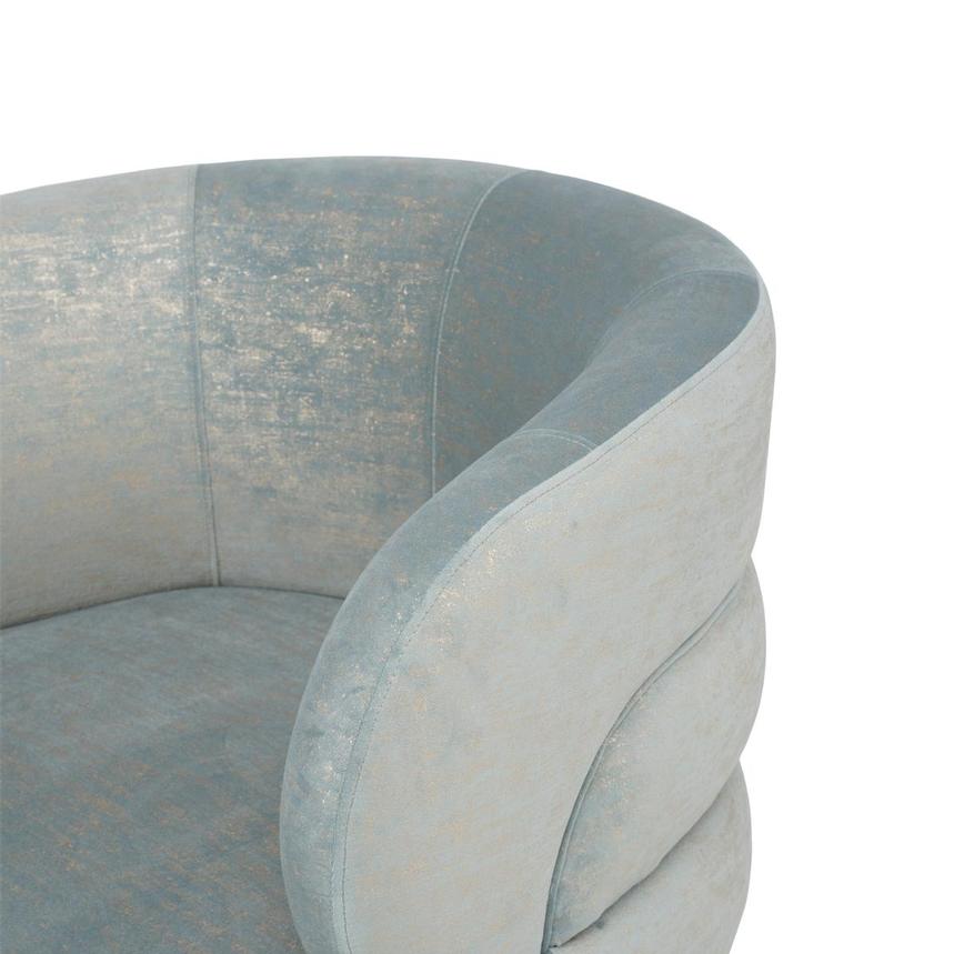 Julio Light Blue Accent Chair  alternate image, 6 of 8 images.