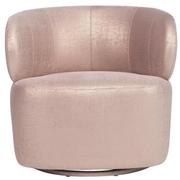 Julio Pink Accent Chair  alternate image 1 of 4 images.