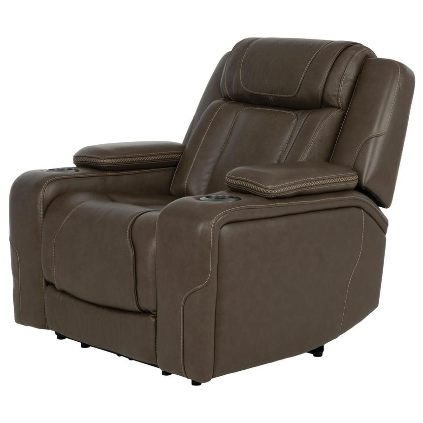 Aston Leather Power Recliner  main image, 1 of 11 images.