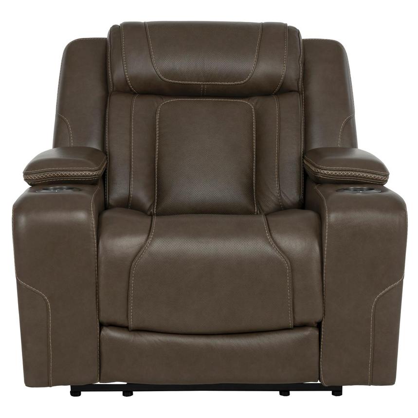 Aston Leather Power Recliner  alternate image, 3 of 11 images.